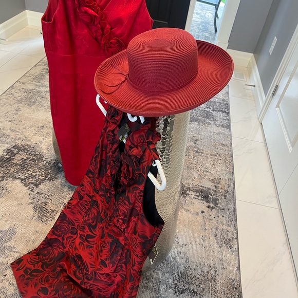 SAN DIEGOHAT CO muted red Kentucky Derby hat 🎩 hat only - Picture 11 of 13